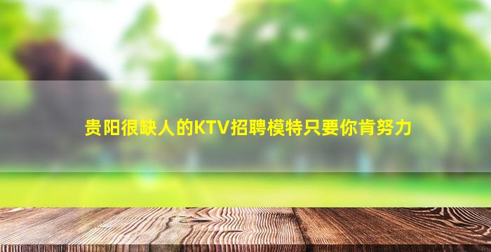 六安KTV招聘